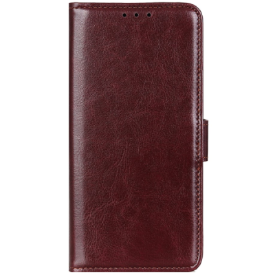 Xiaomi Redmi Note 14 Pro 4G Binfen Flip Book Case - Brown | Priedai.lt