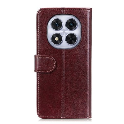 Xiaomi Redmi Note 14 Pro 4G Binfen Flip Book Case - Brown | Priedai.lt