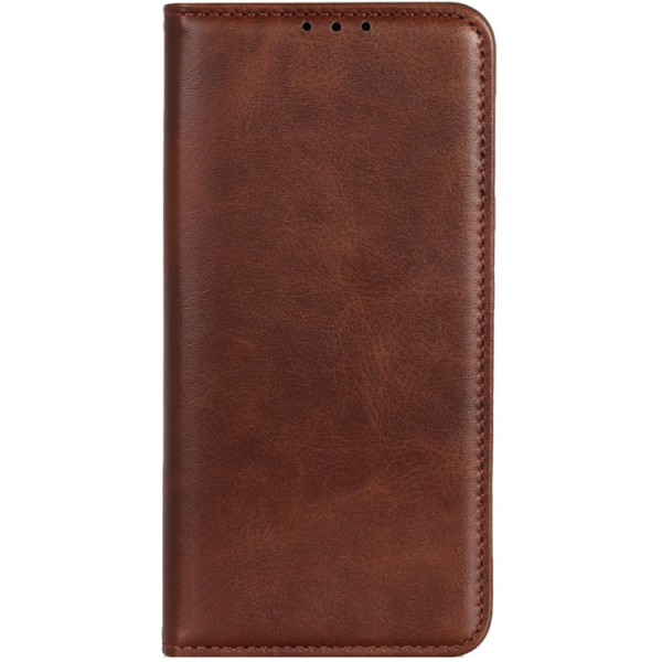 "Binfen" Split flip book case - brown (Poco X7 Pro 5G / Redmi Turbo 4 5G)