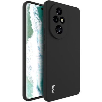 Huawei Honor 200 Pro 5G "IMAK" UC-4 hard silicone TPU black case - back | Priedai.lt