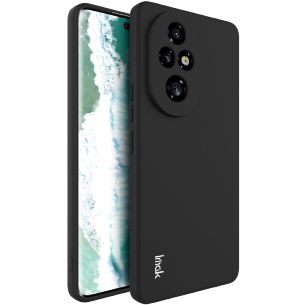 "IMAK" UC-4 hard silicone (TPU) case - black (Honor 200 Pro 5G)