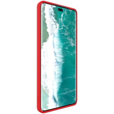 Honor 200 Pro 5G „Imak“ hard silicone TPU red case - back | Priedai.lt