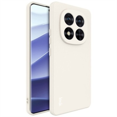 Xiaomi Redmi Note 14 Pro 5G (Poco X7 5G) „Imak“ hard silicone TPU sand color case - back | Priedai.lt