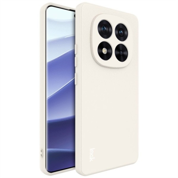 „IMAK“ UC-4 hard silicone (TPU) case - sand color (Redmi Note 14 Pro 5G / Poco X7 5G)
