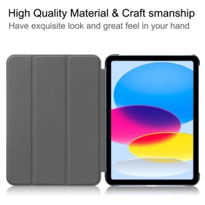 Apple iPad 11 2025, iPad 10,9 2022 Flip Book Case - Black (foldable) | Priedai.lt
