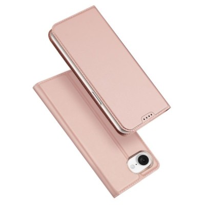 Samsung Galaxy S25 Ultra "Dux Ducis" Skin Flip Book Case - Pink | Priedai.lt