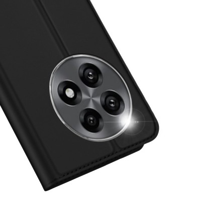 OnePlus 13R 5G (Ace 5) "Dux Ducis" Skin Flip Book Case Cover - black | Priedai.lt