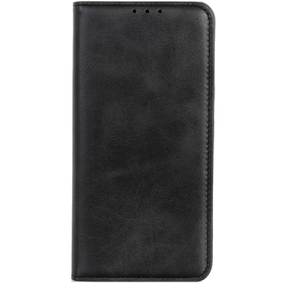 Xiaomi Redmi Note 14 5G "Split" black leather flip case - book | Priedai.lt
