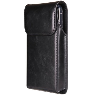 "Longsheng" Belt Universal Vertical Black Belt Bag Holster (XL+ Size) | Priedai.lt