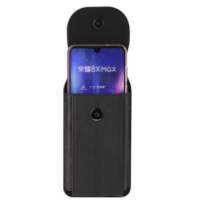 "Longsheng" Carabiner Universal Vertical Black Belt Bag Holster (XL+ Size) | Priedai.lt