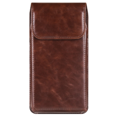"Longsheng" Belt Universal Vertical Brown Belt Bag Holster (XL+ Size) | Priedai.lt