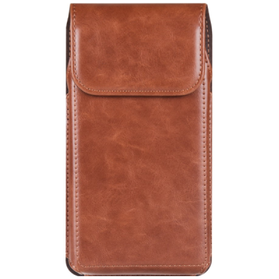 "Longsheng" Belt Universal Vertical Light Brown Belt Bag Holster (XL+ Size) | Priedai.lt