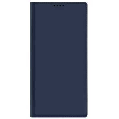 Samsung Galaxy S25 Ultra "Dux Ducis" Skin Flip Book Case - dark blue| Priedai.lt