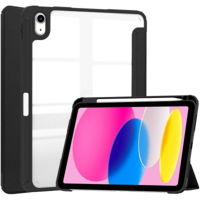 Apple iPad 11 2025, iPad 10,9 2022 Copernice flip-up black leather case - book with a place for the pen | Priedai.lt