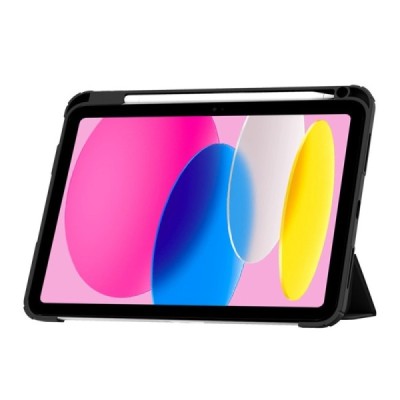 Apple iPad 11 2025, iPad 10,9 2022 Copernice flip-up black leather case - book with a place for the pen | Priedai.lt