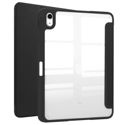 Apple iPad 11 2025, iPad 10,9 2022 Copernice flip-up black leather case - book with a place for the pen | Priedai.lt