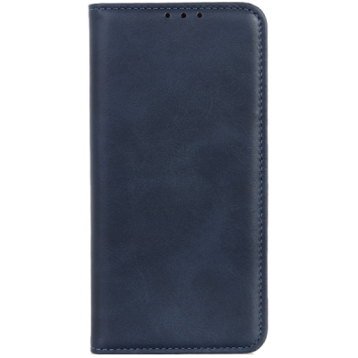 OnePlus 13 "Split" blue leather flip case - book | Priedai.lt