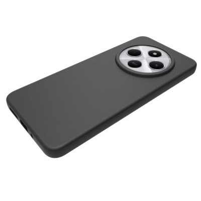 Xiaomi Redmi 14C, 14R, A4, Poco C75 4G hard silicone (TPU) black case - cover | Priedai.lt