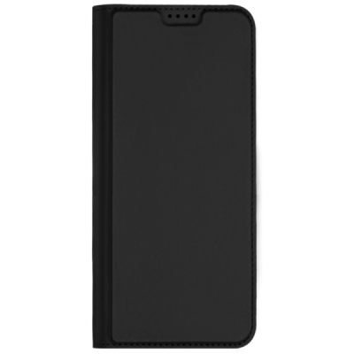 Samsung Galaxy S25 "Dux Ducis" Skin Flip Book Case Cover - black | Priedai.lt
