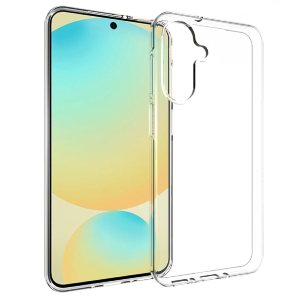 Hard silicone (TPU) case - transparent (Galaxy A26)