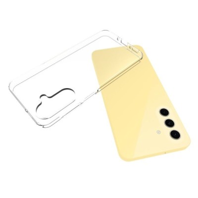 Samsung Galaxy A26 hard silicone (TPU) clear, transparent case - cover | Priedai.lt