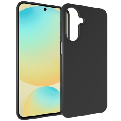 Samsung Galaxy A26 hard silicone (TPU) black case - cover | Priedai.lt