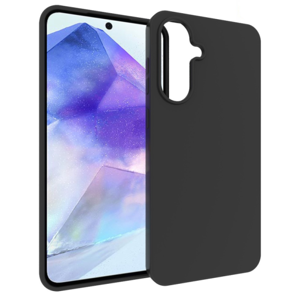„Xhomet“ Hard silicone (TPU) case - black (Galaxy A56)