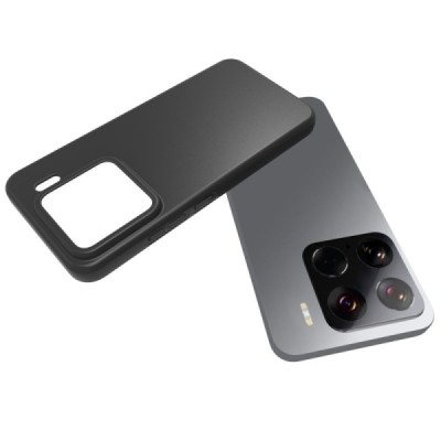 Xiaomi 15 hard silicone (TPU) black case - cover | Priedai.lt