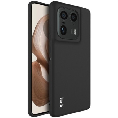 Motorola Edge 50 Ultra 5G "IMAK" UC-4 hard silicone TPU black case - back | Priedai.lt