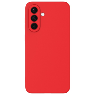 Samsung Galaxy A26 "Shell" hard liquid silicone (TPU) case red - cover | Priedai.lt