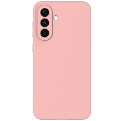Samsung Galaxy A26 "Shell" hard liquid silicone (TPU) case pink - cover | Priedai.lt