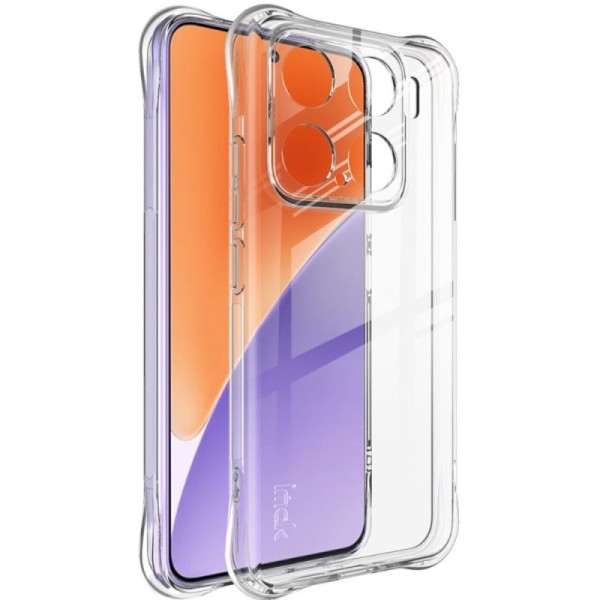"Imak" reinforced protection hard silicone (TPU) airbag case - transparent (Xiaomi 15)