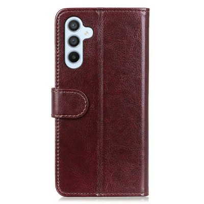 Samsung Galaxy A56 Binfen Flip Book Case - Brown | Priedai.lt