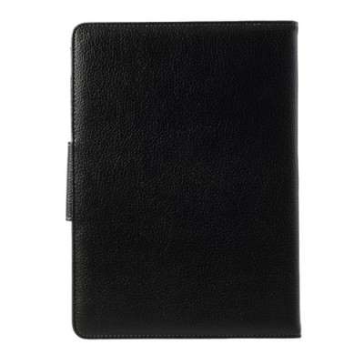 Samsung Galaxy Note 10.1 2014 P600 (P605) atverčiamas juodas odinis dėklas su bluetooth belaide klaviatūra / Priedai.lt