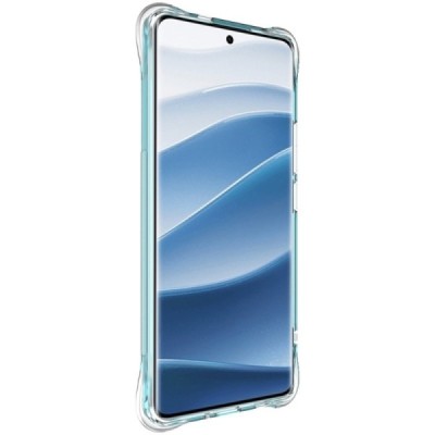 Xiaomi Redmi Note 14 Pro+ 5G "Imak" reinforced protection hard silicone TPU airbag clear, transparent case - back | Priedai.lt