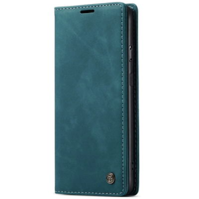 OnePlus 8T CaseMe Retro Solid Flip Case Book - Green | Priedai.lt