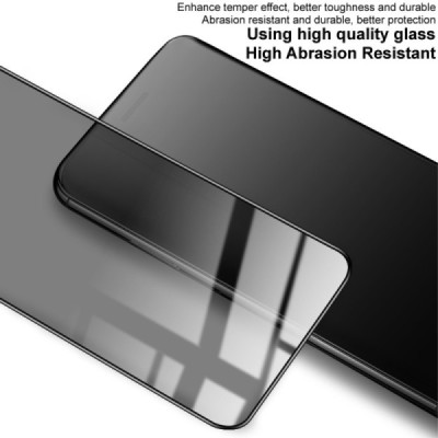 Apple iPhone 16 Plus "IMAK" Tempered Glass privacy enhanced protection black full coverage screen protector | Priedai.lt