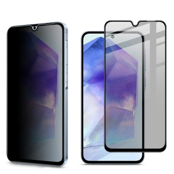"IMAK" Tempered Glass black screen protector - privacy (Galaxy A17 / A26 / A16)