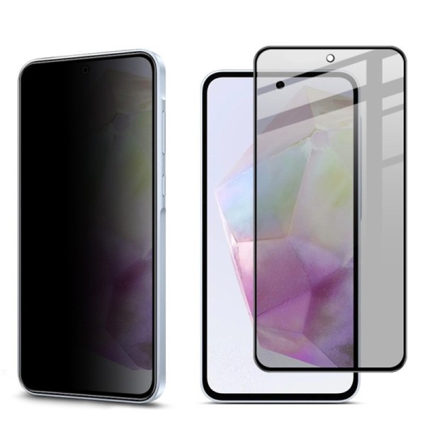 "IMAK" Tempered Glass black screen protector - privacy (Galaxy A56 / A36)