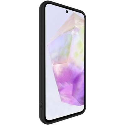 Samsung Galaxy A56 "Imak" hard silicone TPU matte tinted case | Priedai.lt