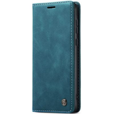 Samsung Galaxy A36 CaseMe Retro Solid Flip Case Book - Green | Priedai.lt