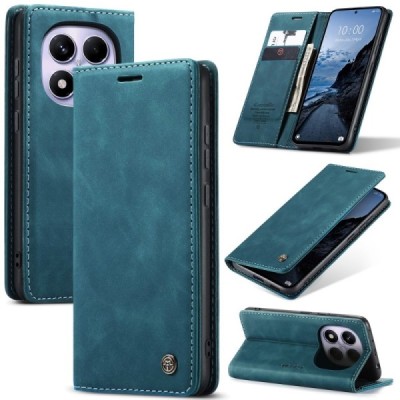 Xiaomi Redmi Note 14 Pro 4G CaseMe Retro Solid Flip Case Book - Green | Priedai.lt