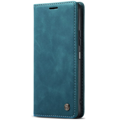 Xiaomi Redmi 13, Poco M6 4G, Redmi Note 13R 5G CaseMe Retro Solid Flip Case Book - Green | Priedai.lt