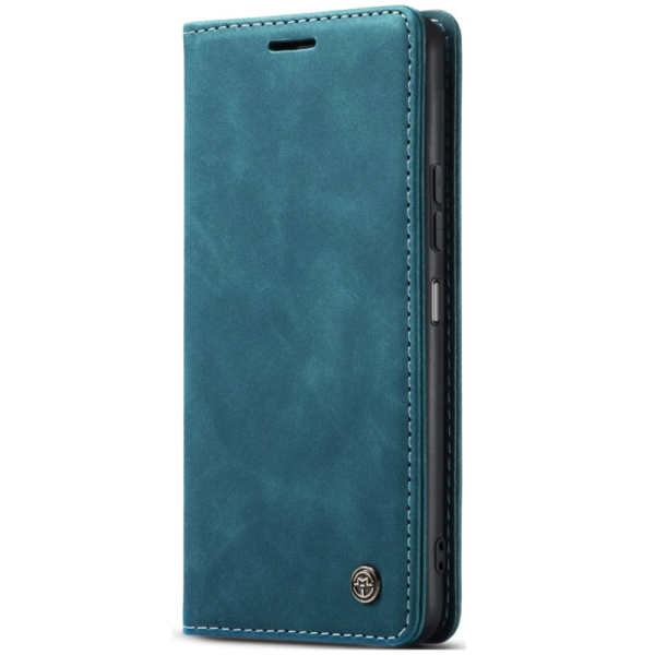„CaseMe“ Retro Solid Flip Case - Green (Redmi 13 / Poco M6 4G / Redmi Note 13R 5G)