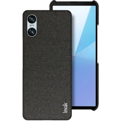 Sony Xperia 10 VI "IMAK" Fabric Case Cover - Back | Priedai.lt
