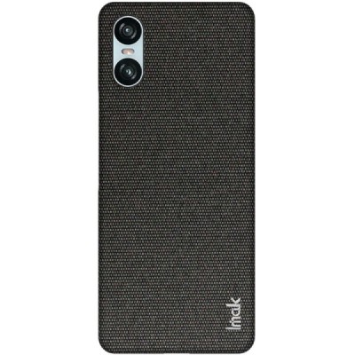 Sony Xperia 10 VI "IMAK" Fabric Case Cover - Back | Priedai.lt