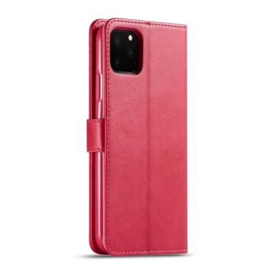 Apple iPhone 11 Pro Max LC IMEEKE Flip Book Case - Pink | Priedai.lt