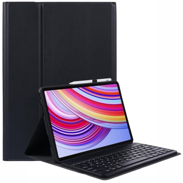 "Bosina" Flip case with keyboard - black (Redmi Pad Pro / Poco Pad)
