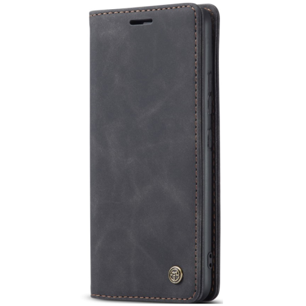 „CaseMe“ Retro Solid Flip Case - Black (Galaxy S10 Lite)