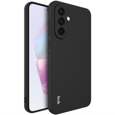 Samsung Galaxy A36 "IMAK" UC-4 hard silicone TPU black case - back | Priedai.lt